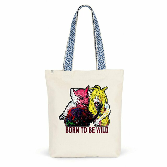 Born to be wild NB - Totebag ethnique
