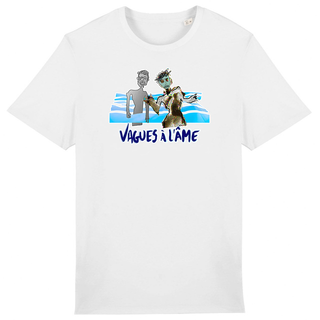 Vagues à l'âme-T-shirt Unisexe épais - Image