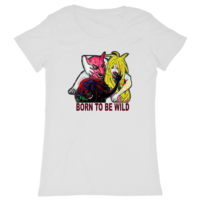 Born to be wild - T-shirt Femme Léger - Image