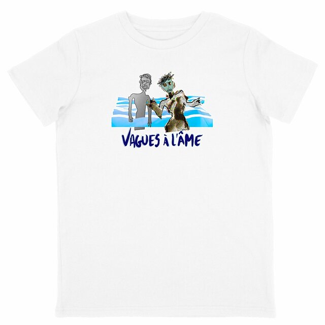 Vagues à l'âme-T-shirt Enfant Léger - Image