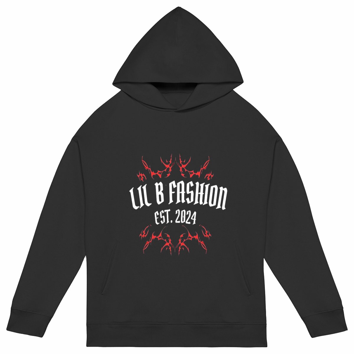 Image back Sweat à capuche Unisexe Oversized