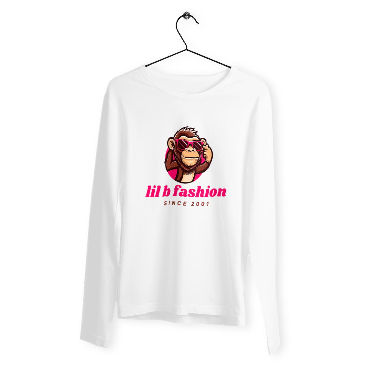 Image back T-shirt Femme Léger manches longues