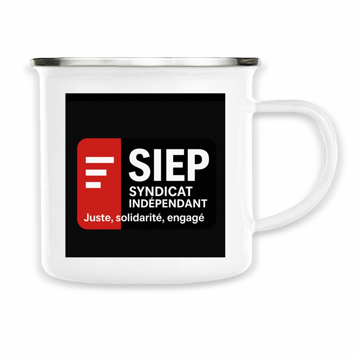 Image front Mug metal