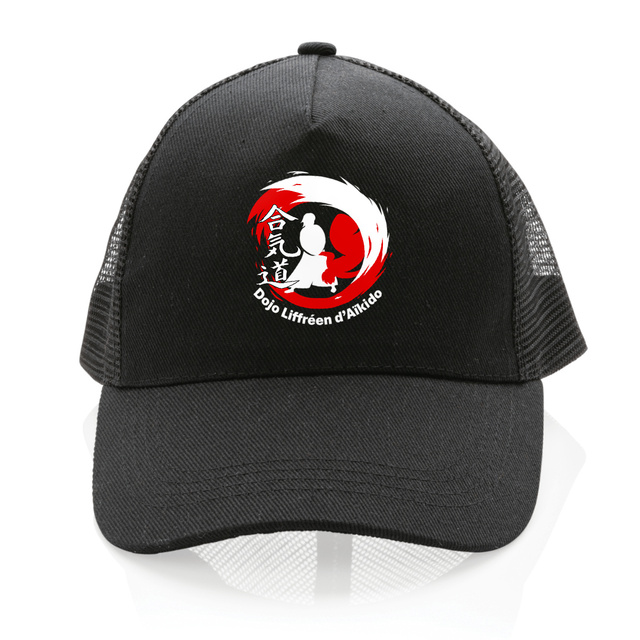 Image front Casquette Trucker 100% recyclée