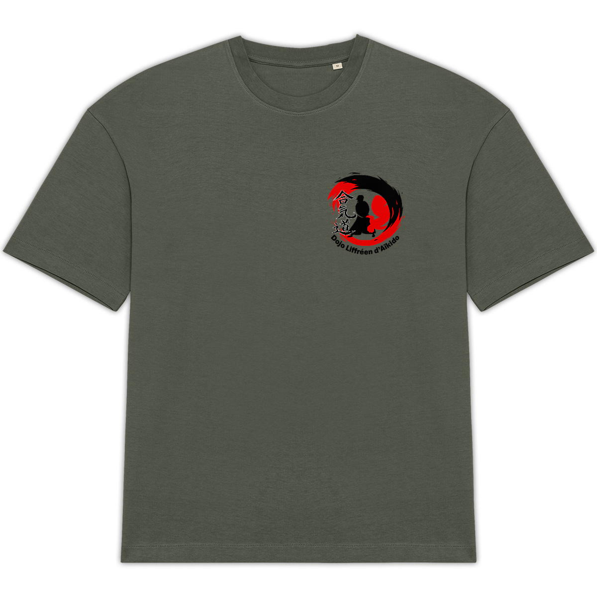 T-shirt clair Unisexe Oversized - Image