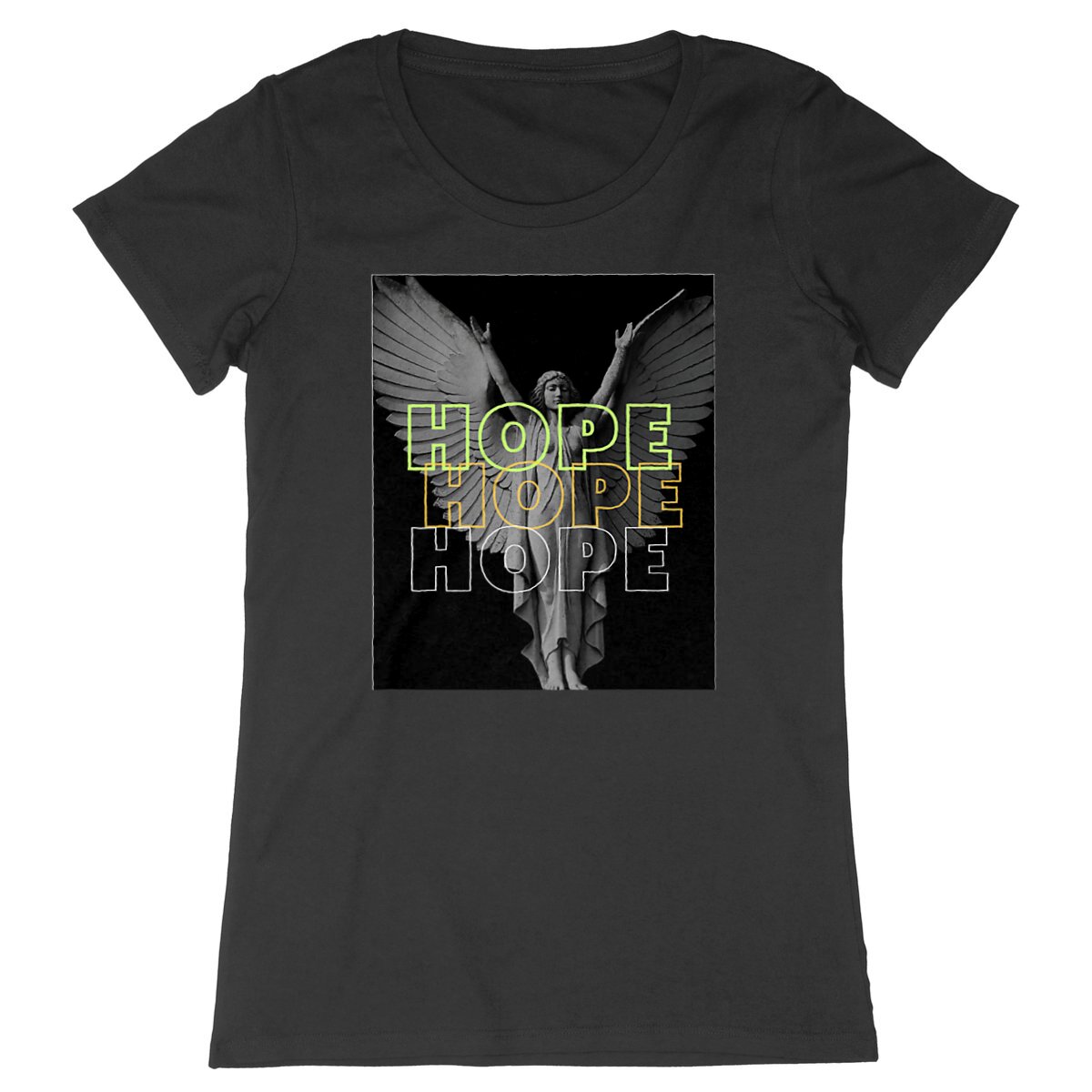 Image back T-shirt Hope