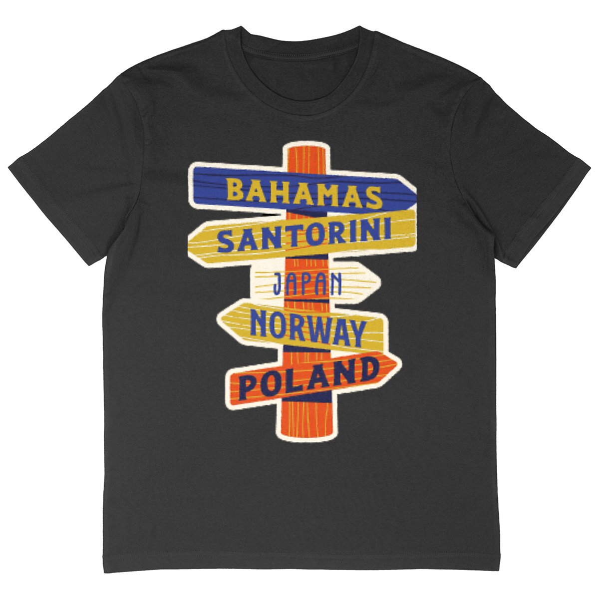 Image back T-shirt Destination