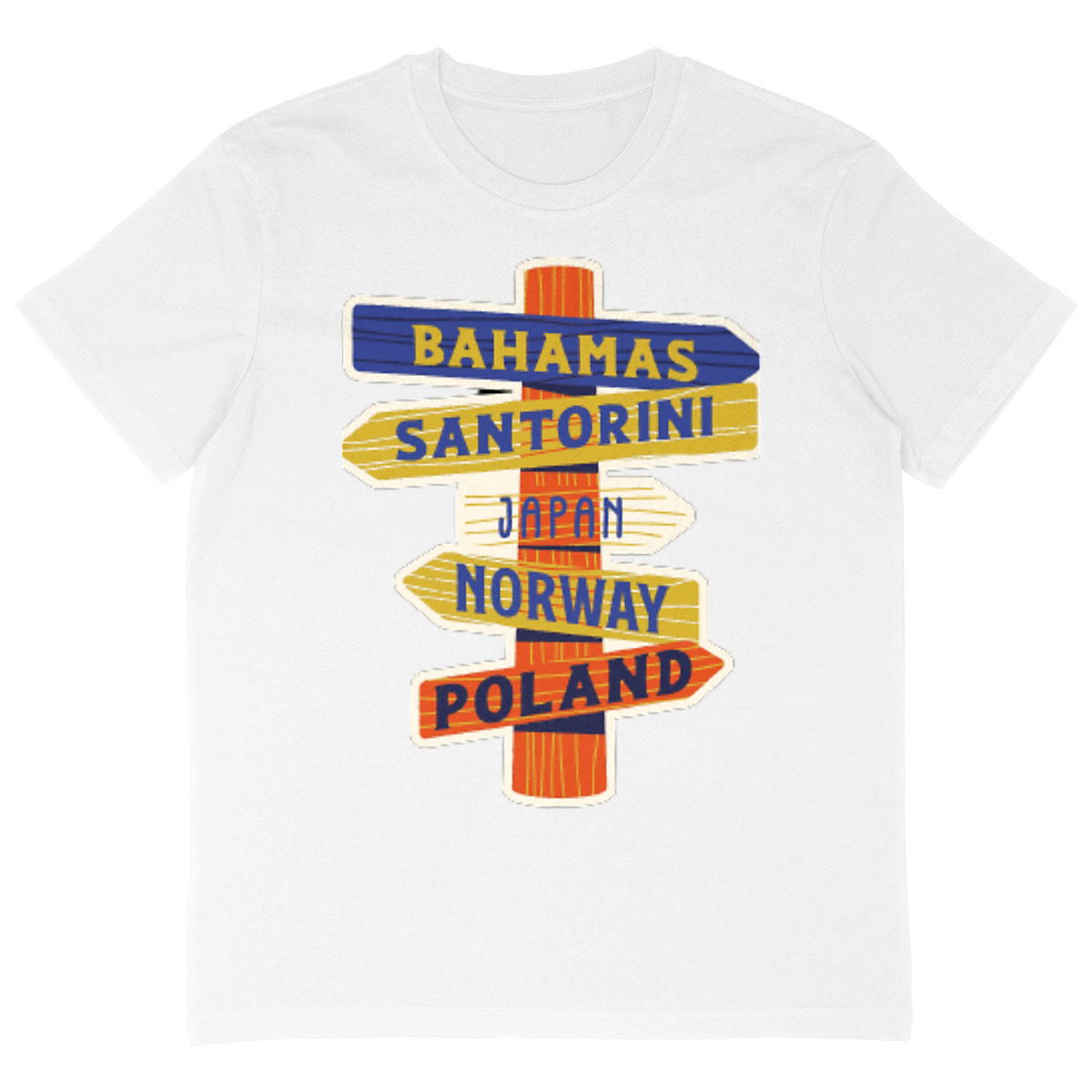 Image front T-shirt Destination