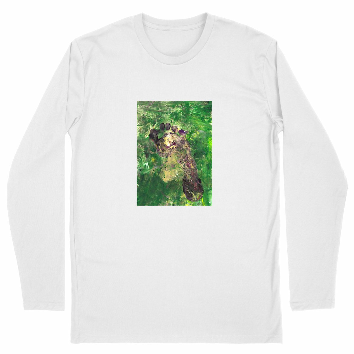 Image back Long sleeve T-shirt - The joy of connecting with the earth