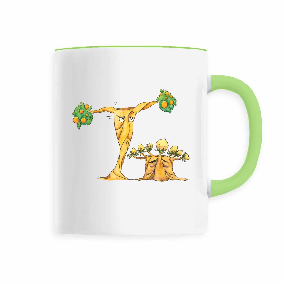 Image back Ceramic mug -  No more silly trees