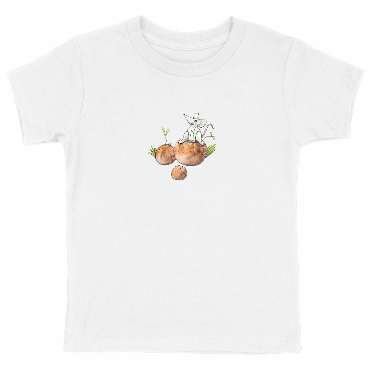 Image back T-shirt - Little mouse