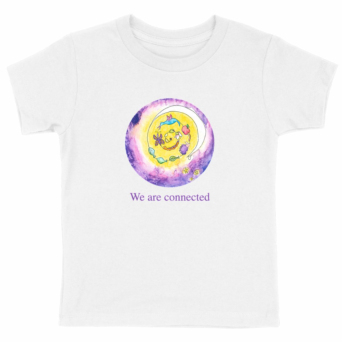 Image back T-shirt - We are connected