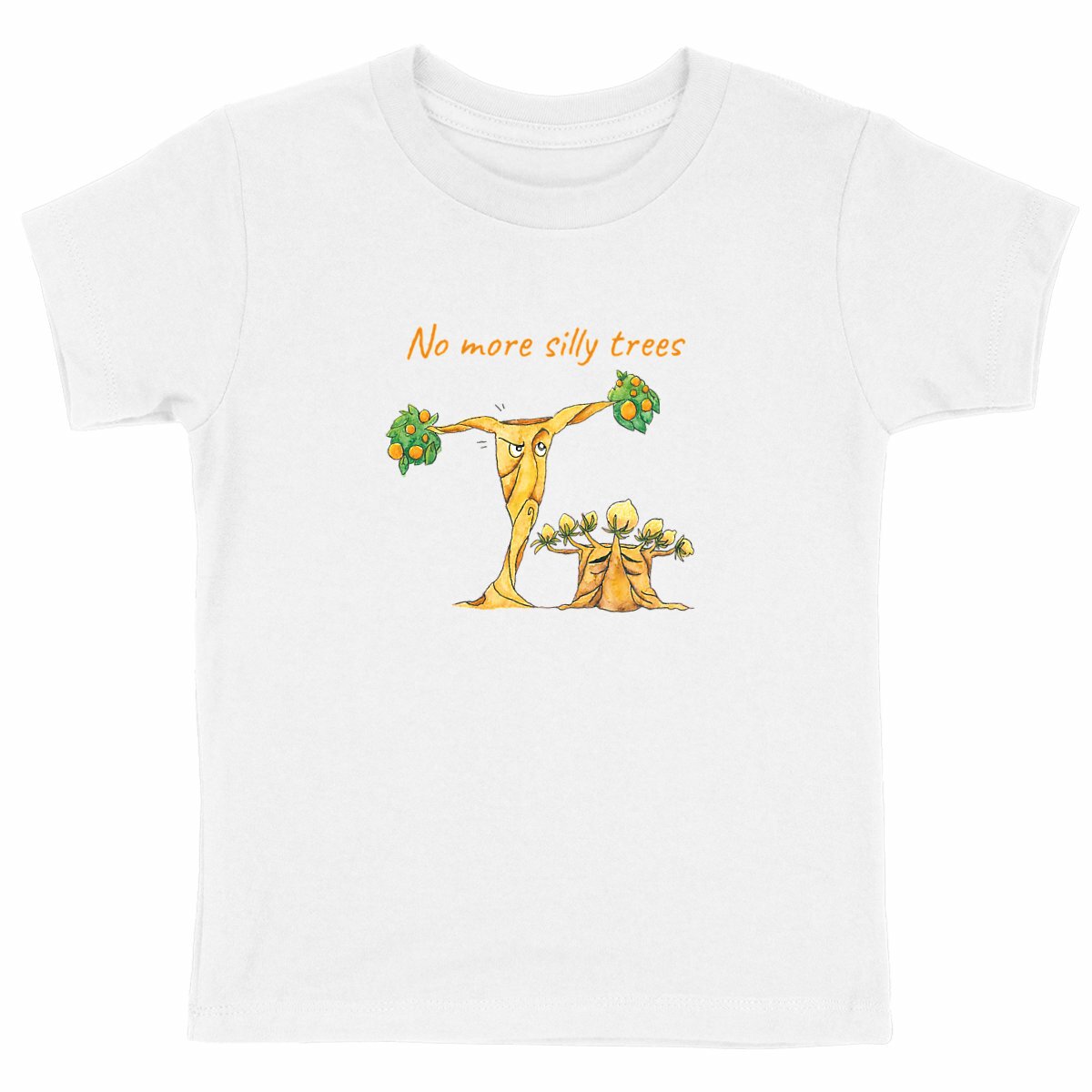 Image back T-shirt - No more silly trees