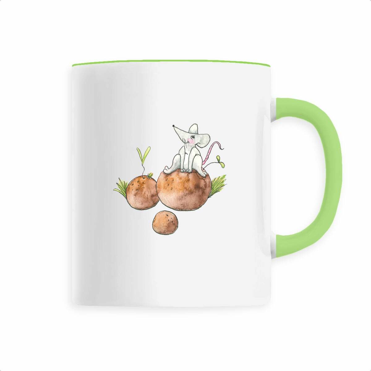 Image back Ceramic mug - Little mouse