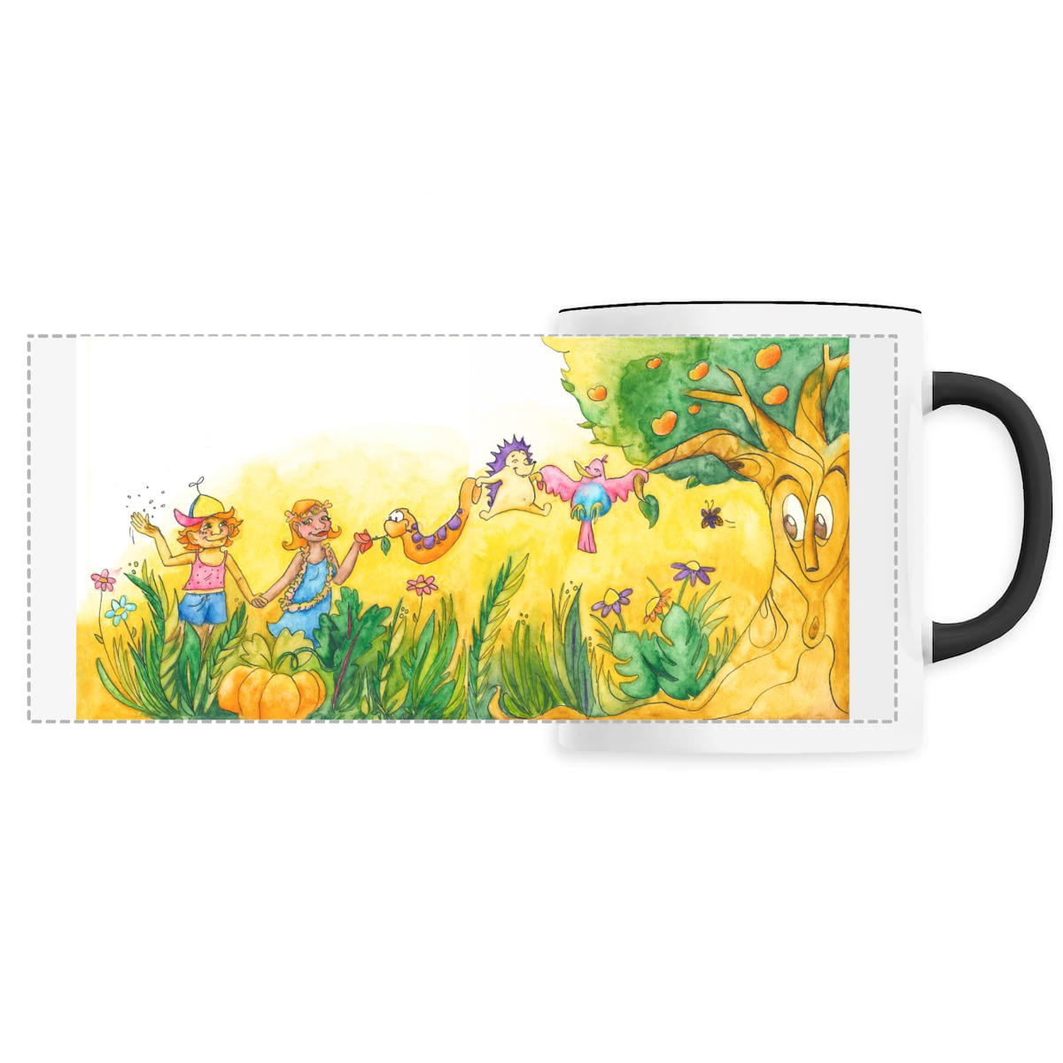 Image back Ceramic cup - One big family