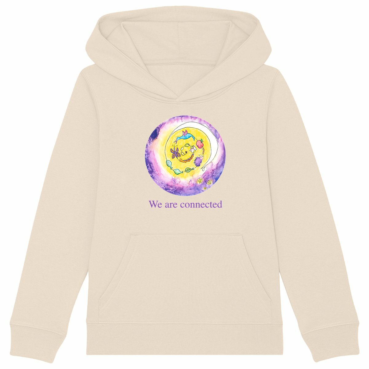 Image back Hoodie - We are connected