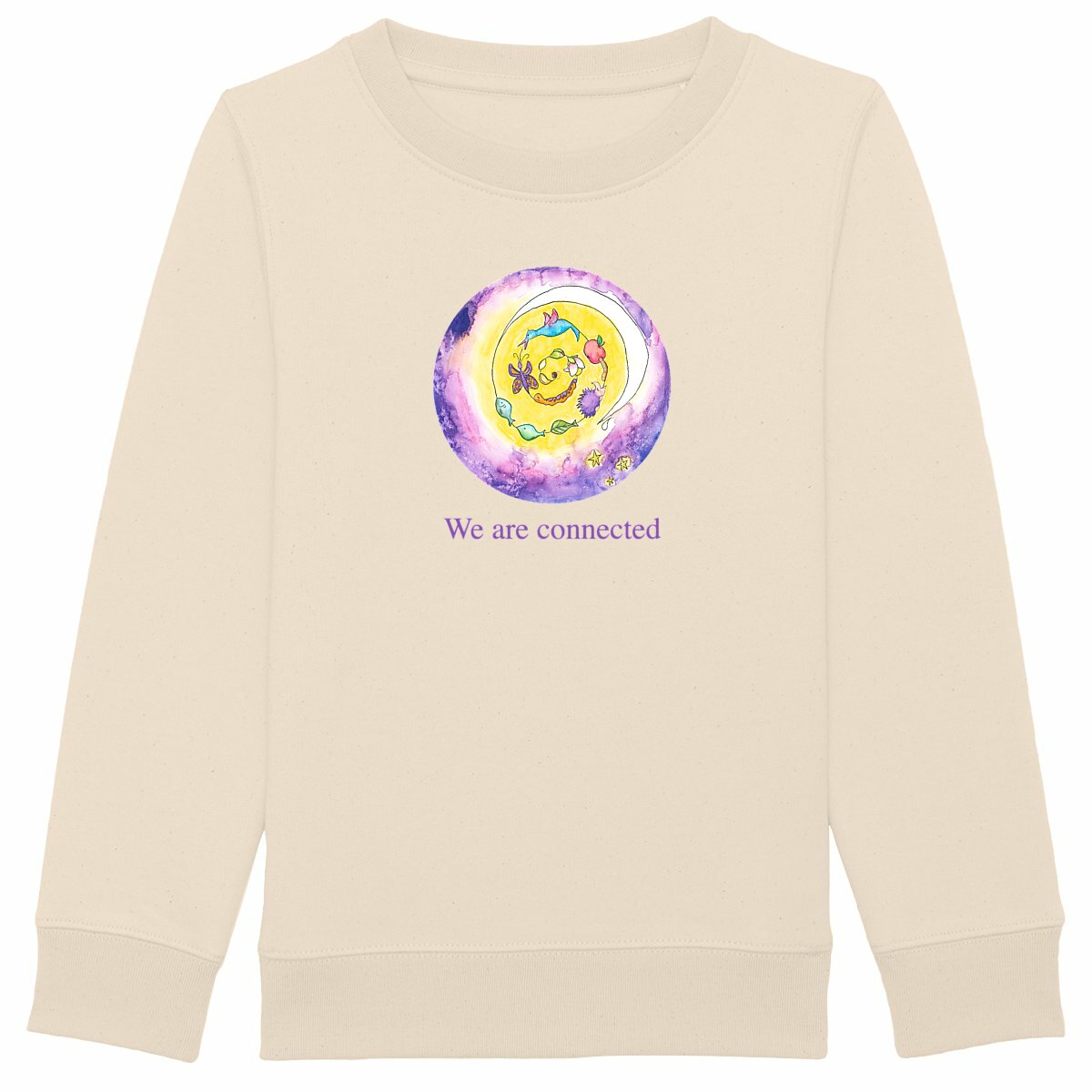 Image back Sweatshirt - We are connected