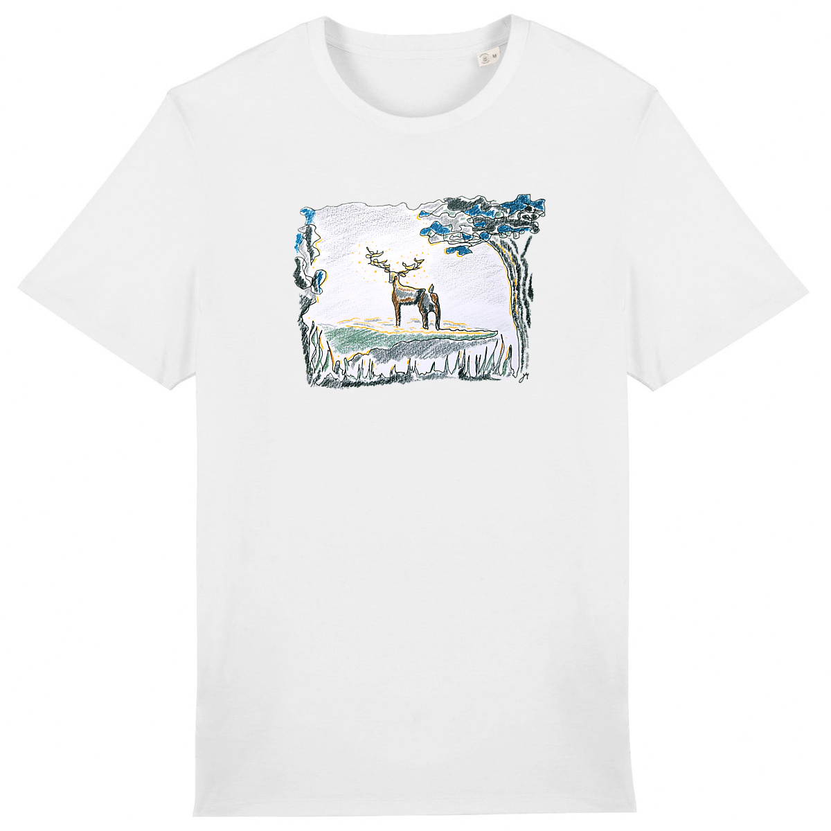 Image back Heavyweight T-shirt men
