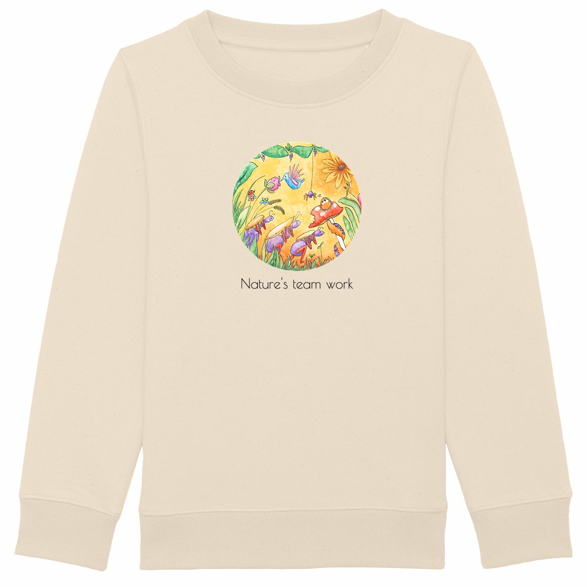 Image back Sweatshirt - Nature's team work