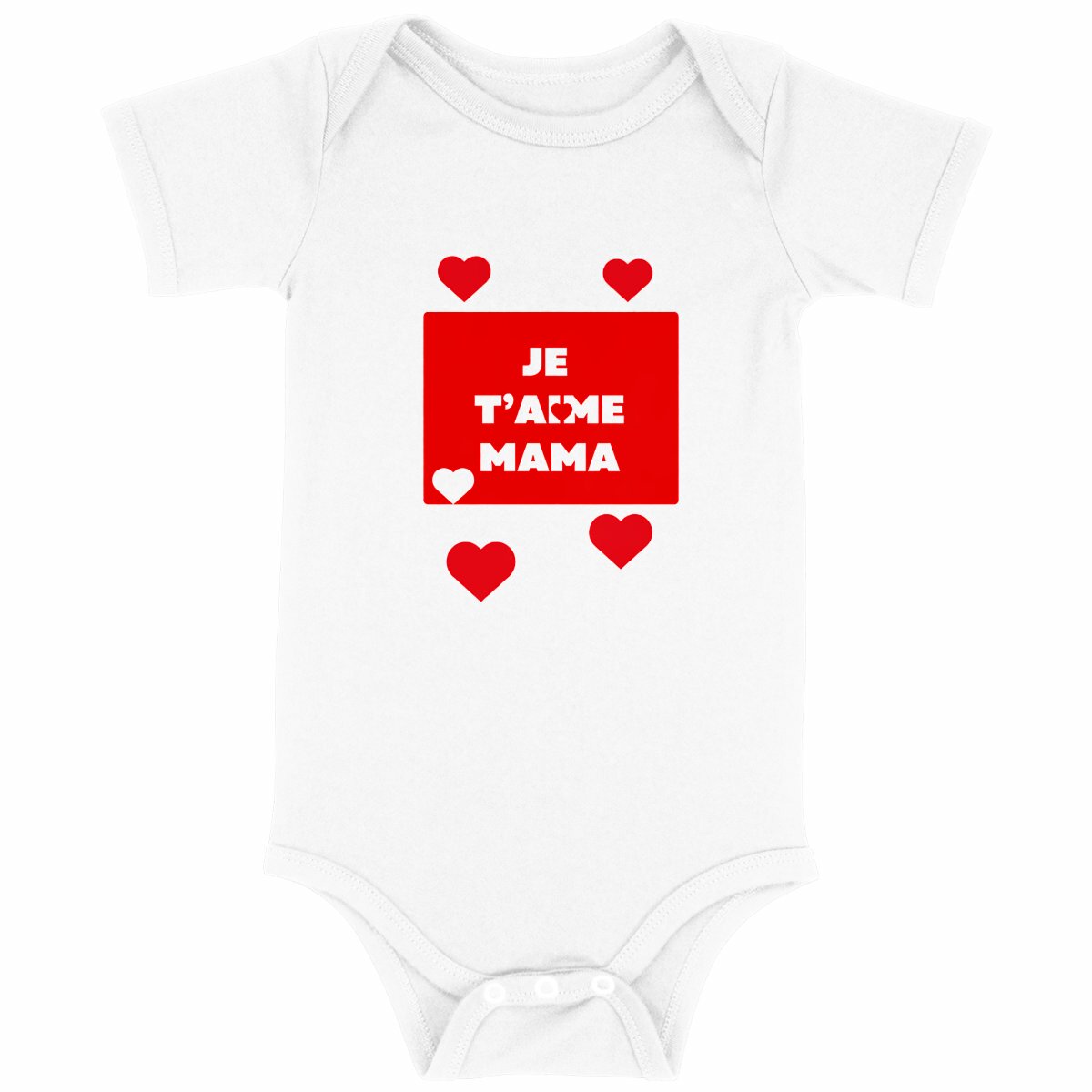 Image back Body bébé je t'aime Mama