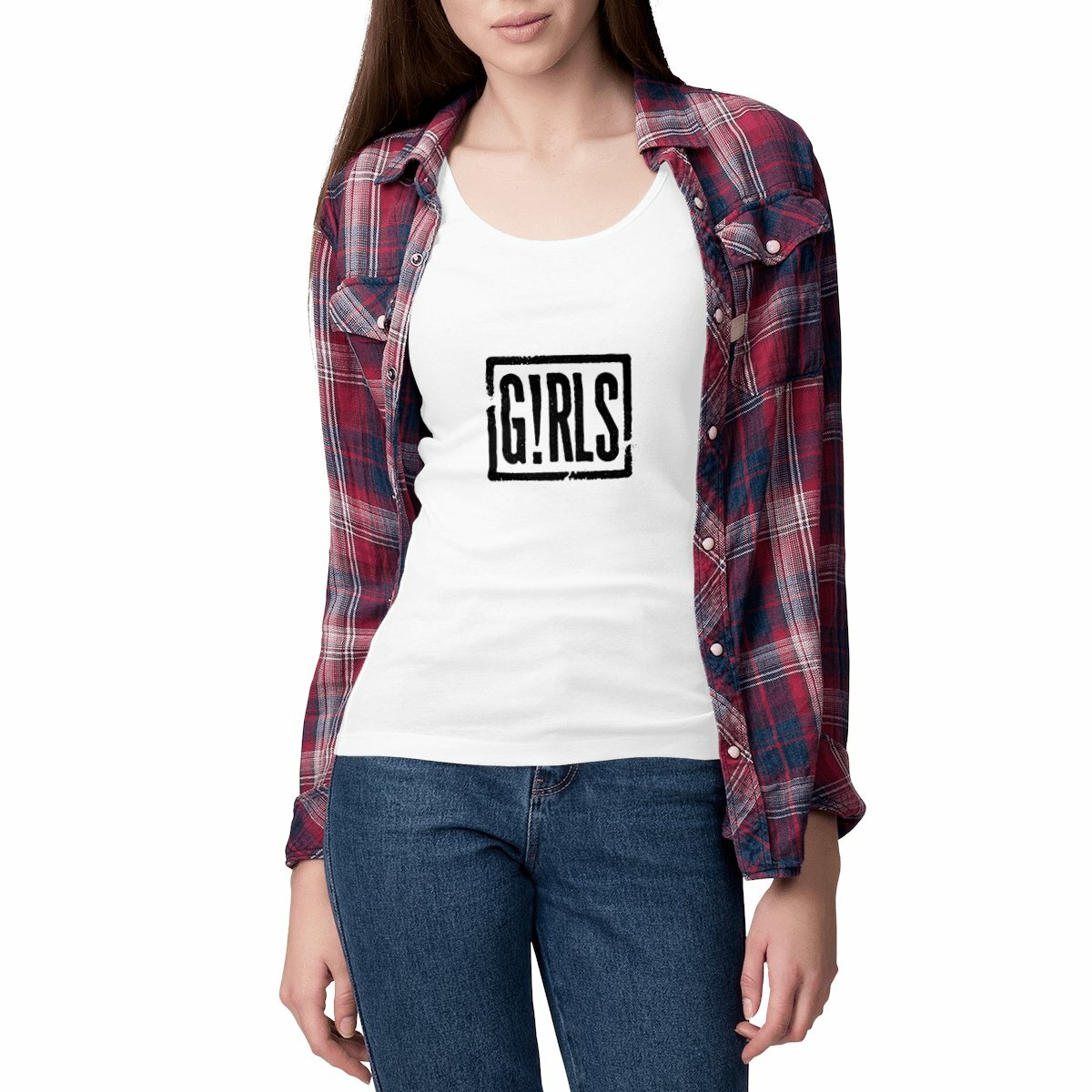 Image front Débardeur Femme Cintré - G!RLS