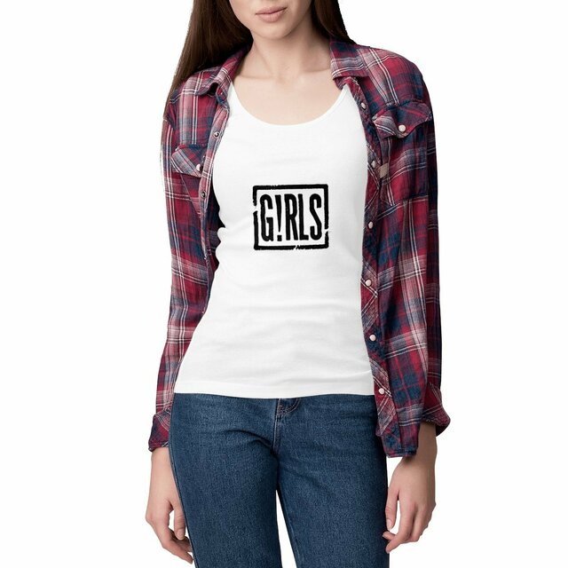 Image front Débardeur Femme Cintré - G!RLS