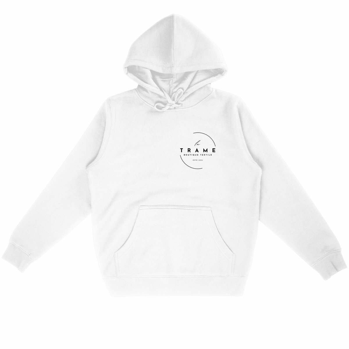 Image front Sweat à capuche Léger, signature La Trame