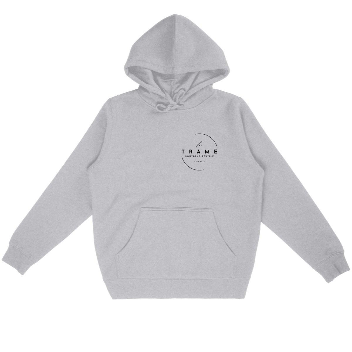 Image back Sweat à capuche Léger, signature La Trame