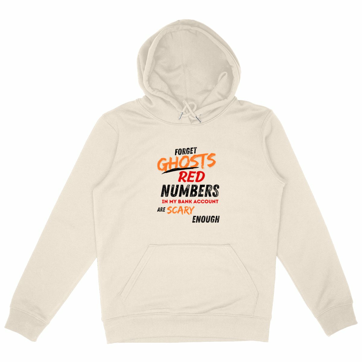 Red Numbers Bank Account –Unisex Heavyweight Hoodie - Image