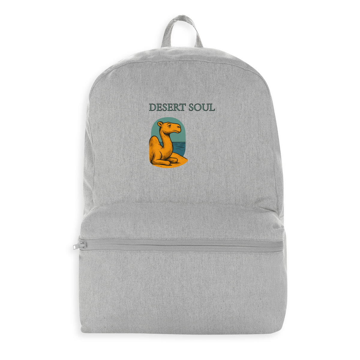 Desert Soul Minimalist Backpack | Aesthetic Camel Design – Kesef Artisan