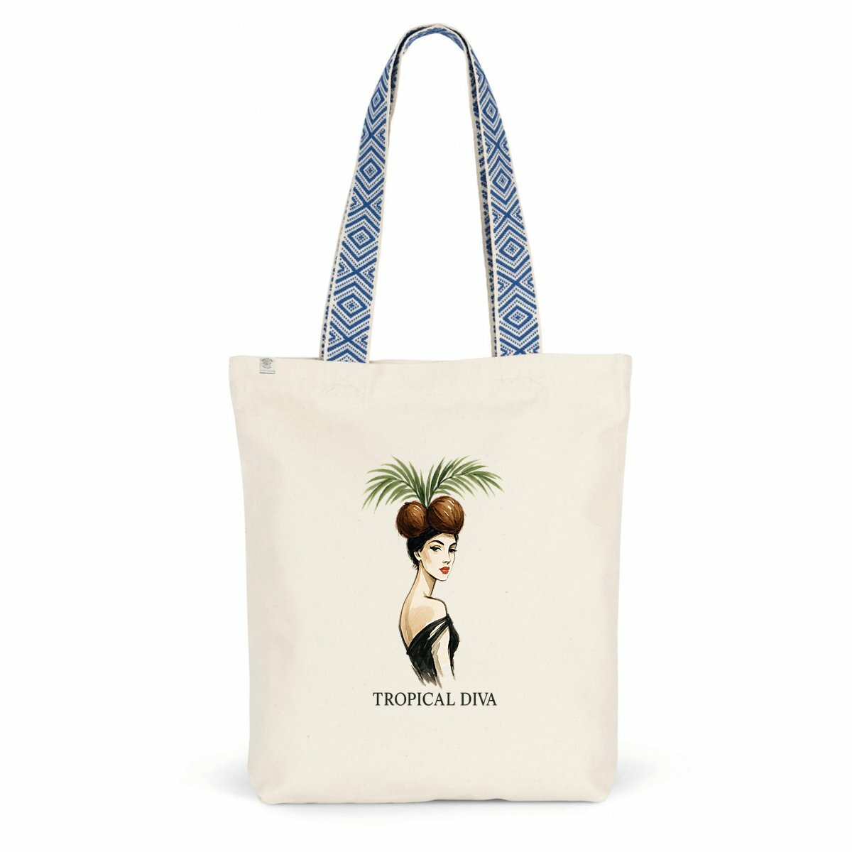Ethnic Totebag- Tropical Diva - Image