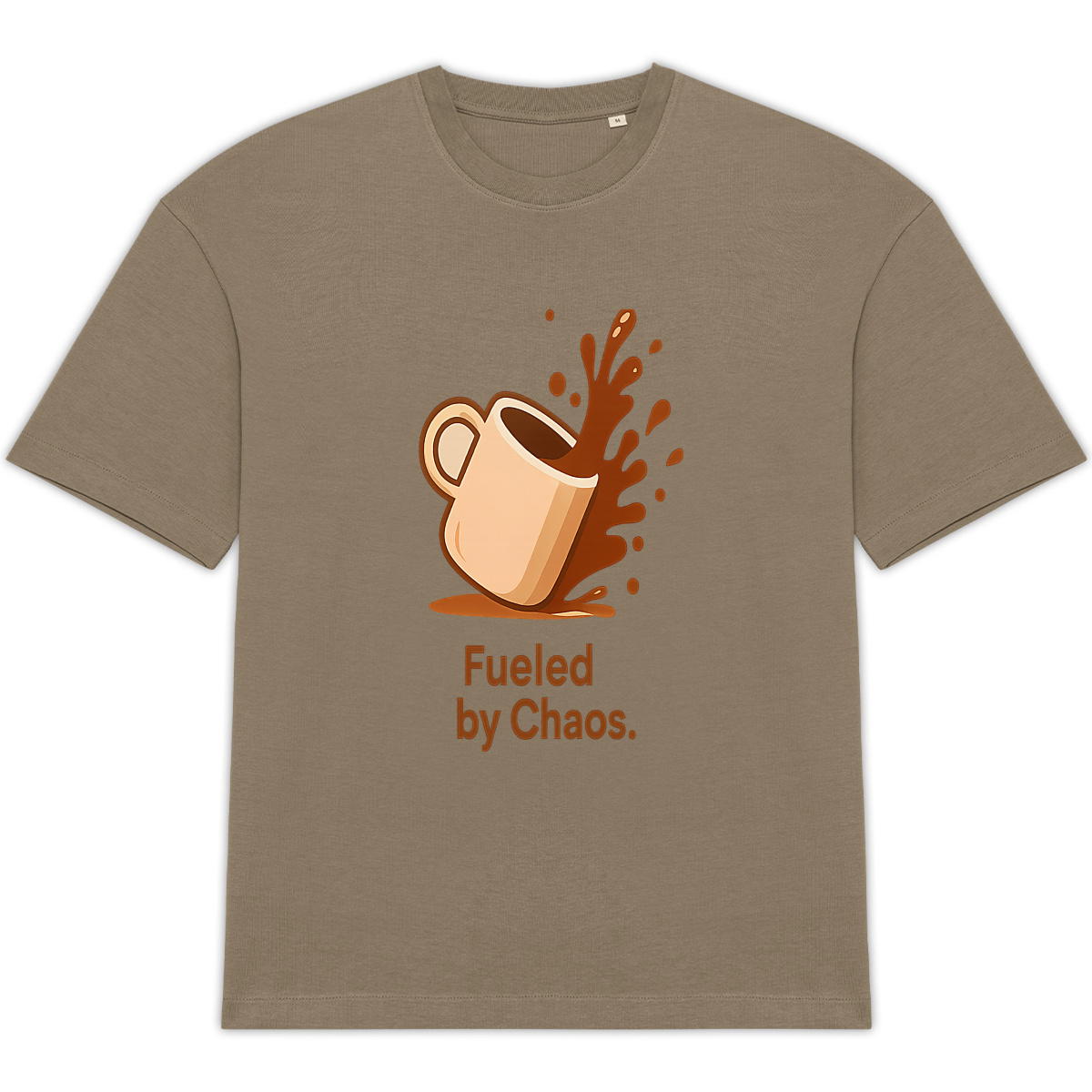 Unisex Oversized T-Shirt – Fueled by Chaos - Image