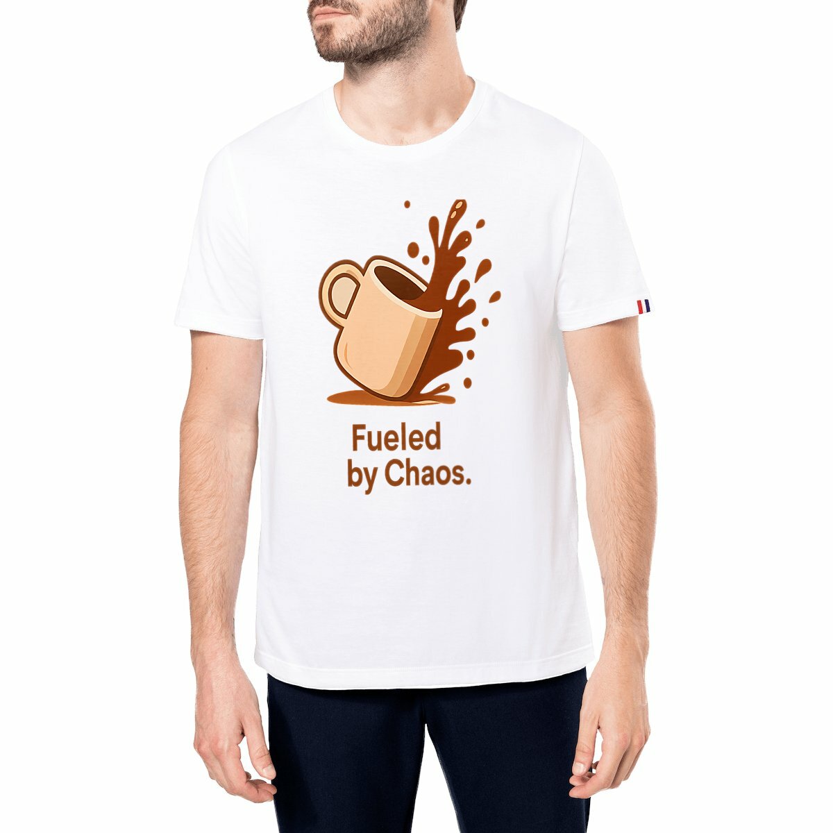 Men's t-shirt Made in France-Fueld by chaos