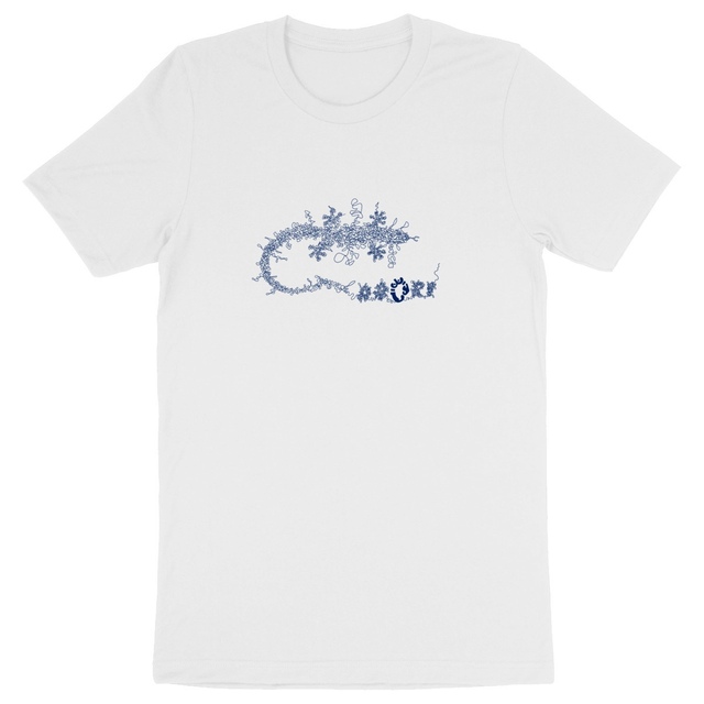 Image front LEZARD FIL UNISEXE BLEU