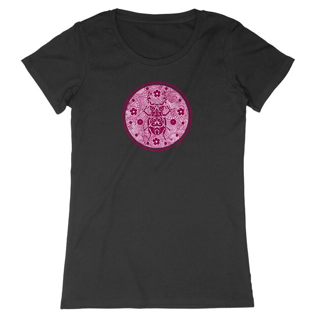 Image back SCARABE TRIBAL ROSE FEMME
