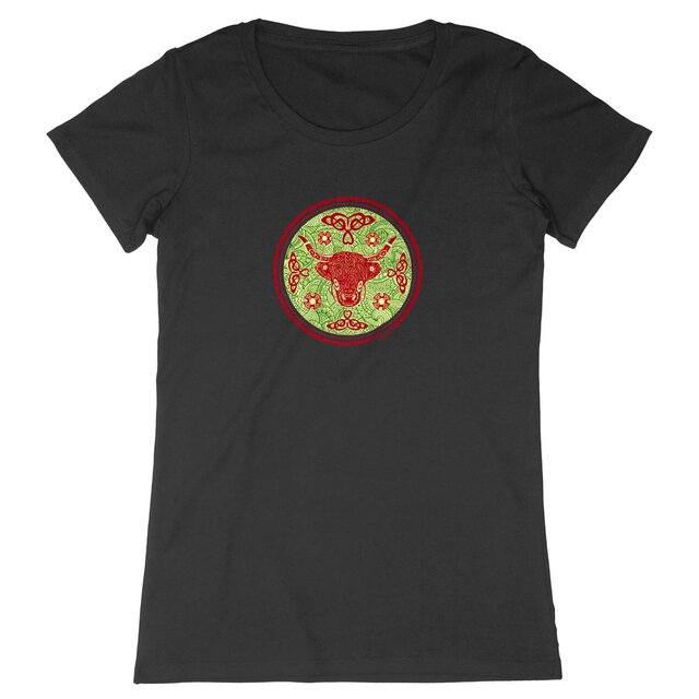 Image back VACHE HIGHLAND ROUGE FEMME