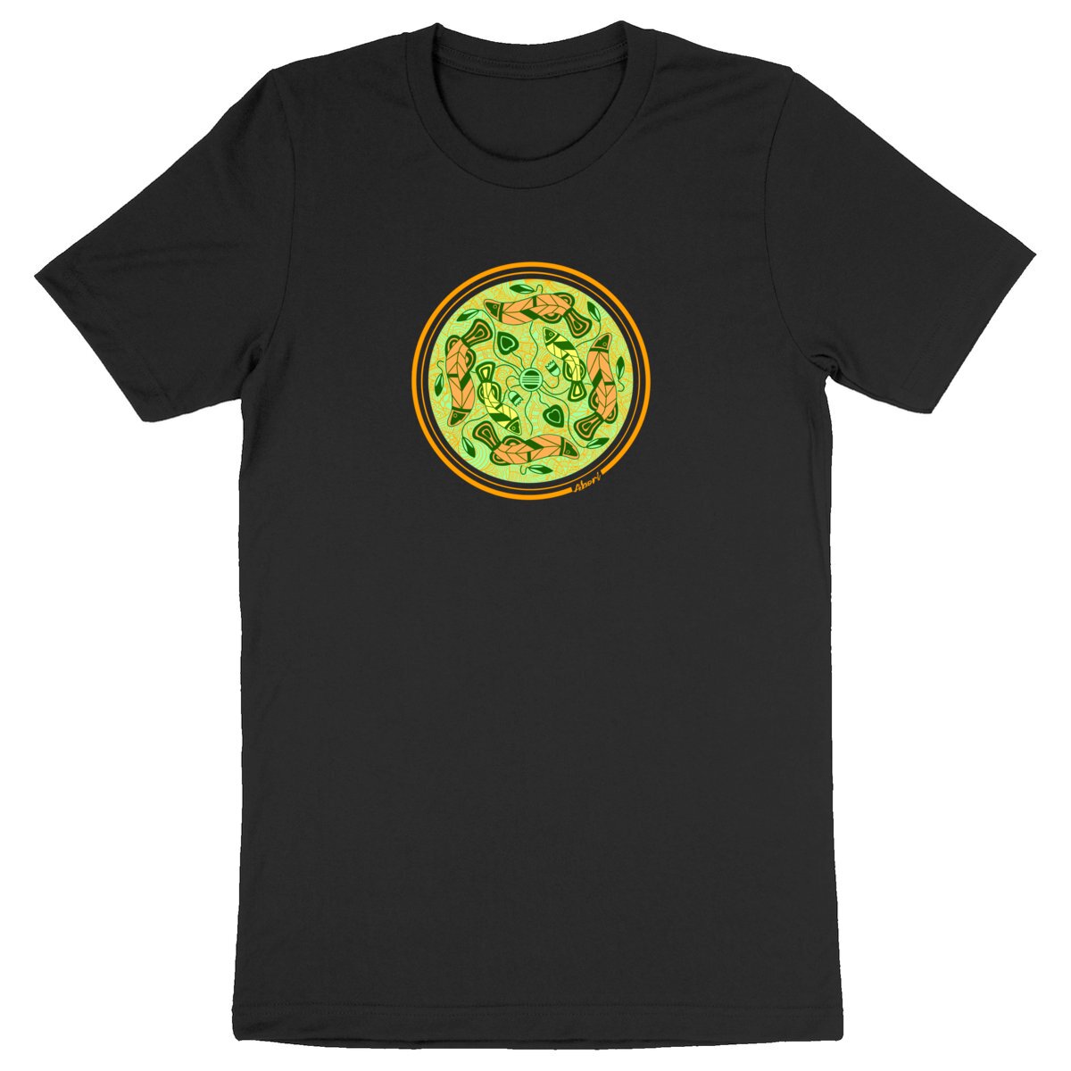 Image back BANC DE POISSONS ORANGES UNISEXE