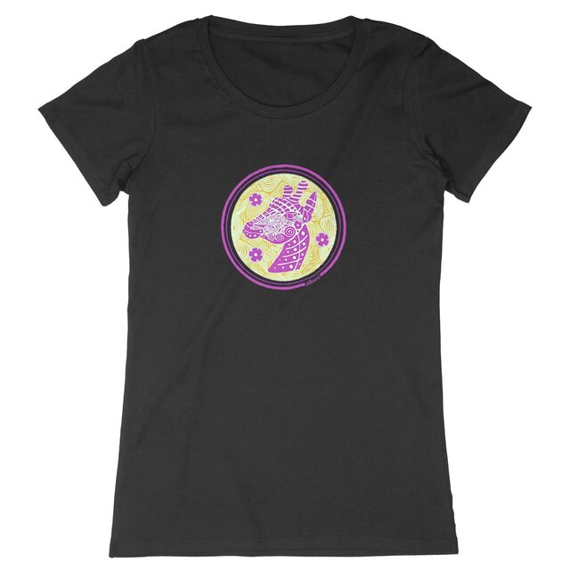 Image back TETE DE GIRAFE FUCHIA FEMME