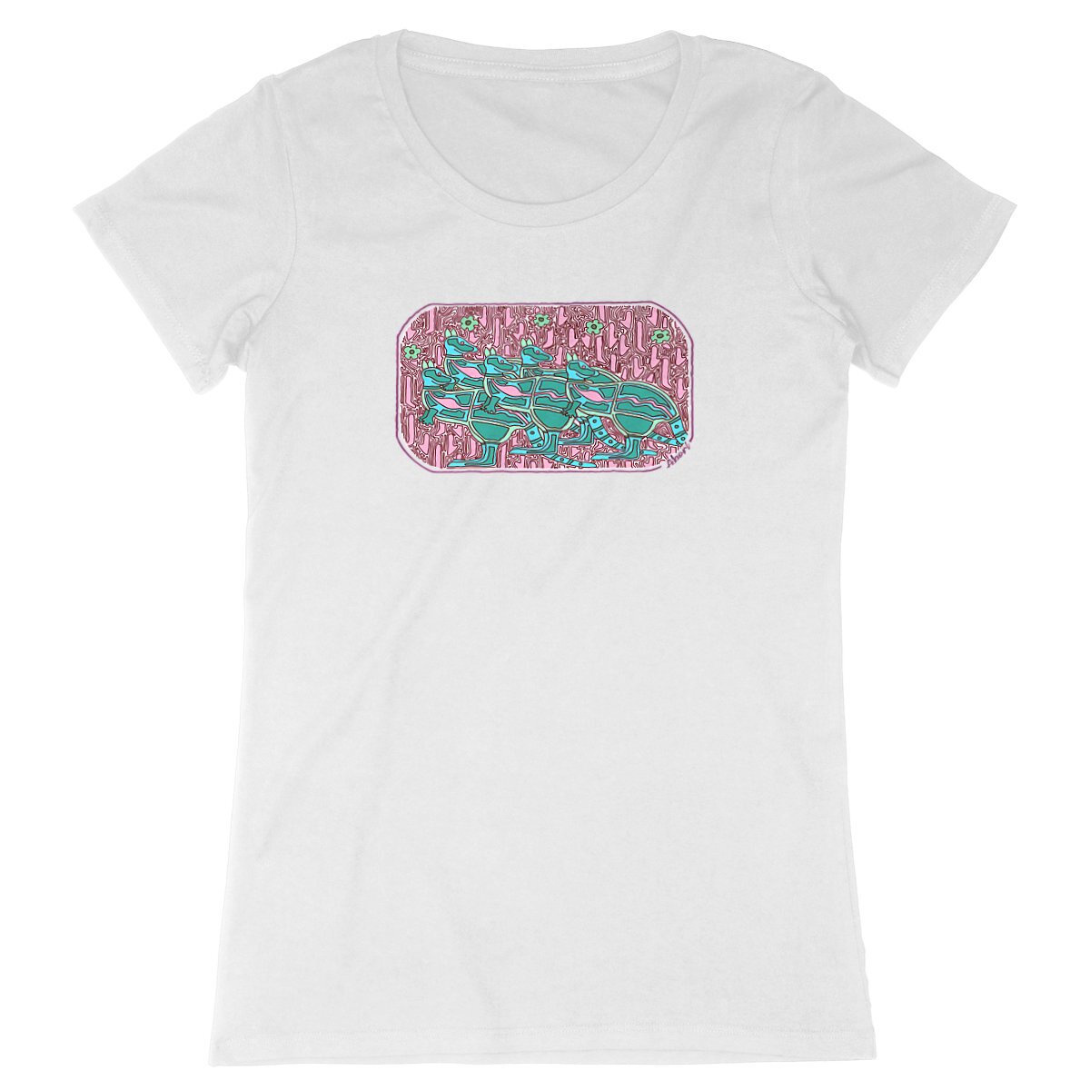 Image front KANGOUROUS GROUPE FEMME ROSE