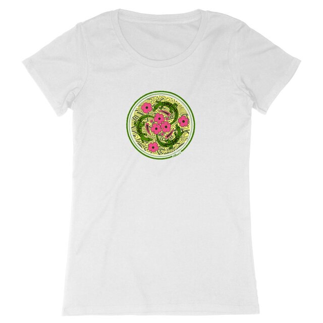 Image front GOANNAS FLEURS VERTS FEMME