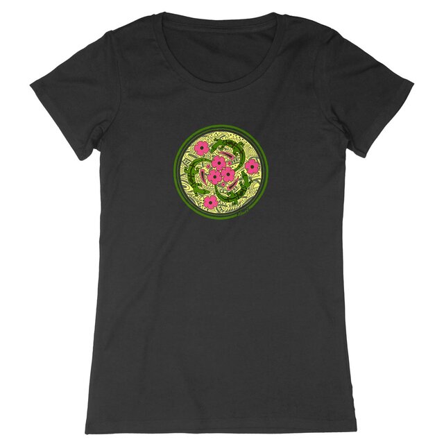 Image back GOANNAS FLEURS VERTS FEMME