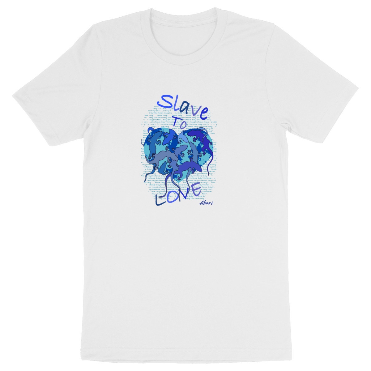 Image front SLAVE TO LOVE UNISEXE BLEU