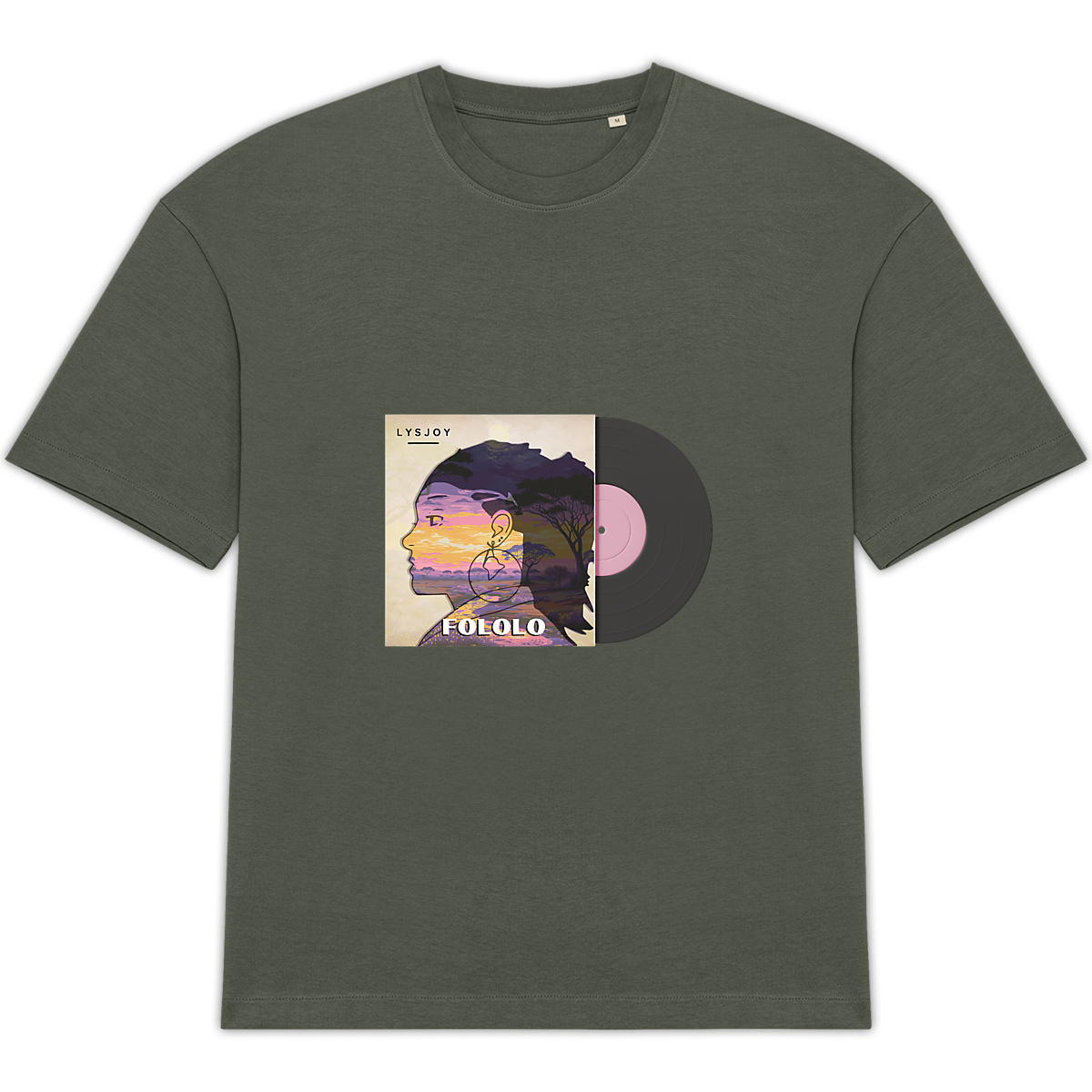 T-shirt unisexe Oversized - Album Fololo - Image