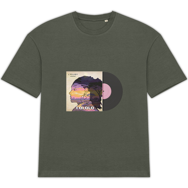 T-shirt unisexe Oversized - Album Fololo - Image