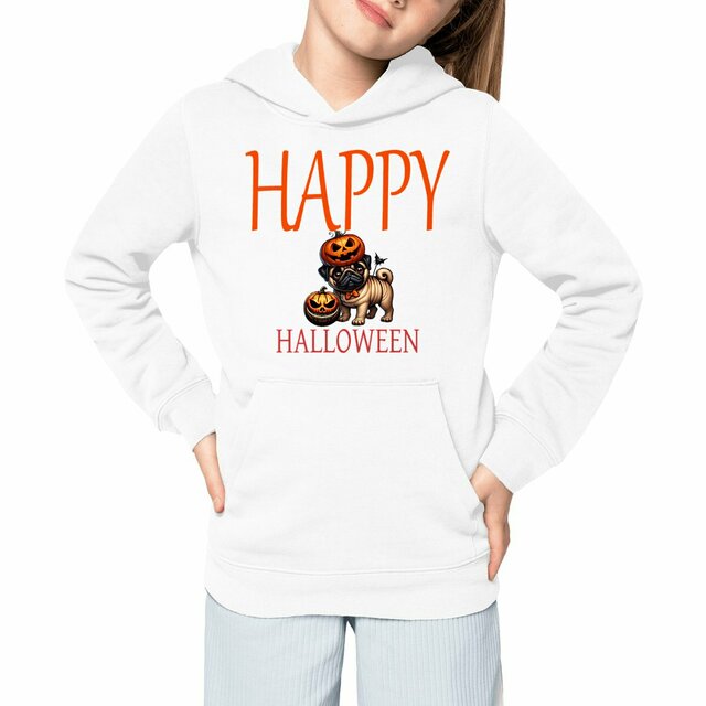 Image front CADEAU HUMOUR CHIEN CARLIN PUG HALLOWEEN 