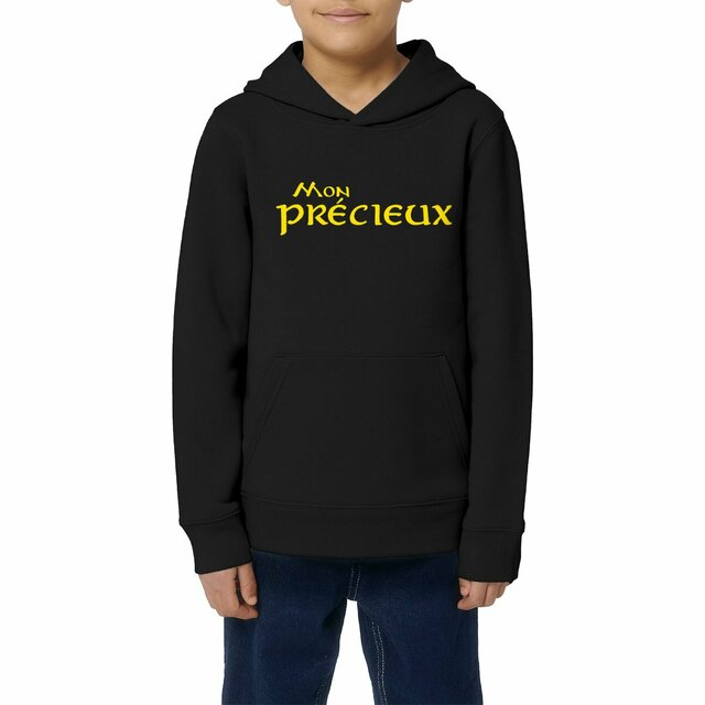 Image front sweat capuche hoodie cadeau Mon Précieux humour mythique comte fantastique