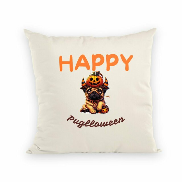 Image back CADEAU HUMOUR CHIEN CARLIN PUG HALLOWEEN
