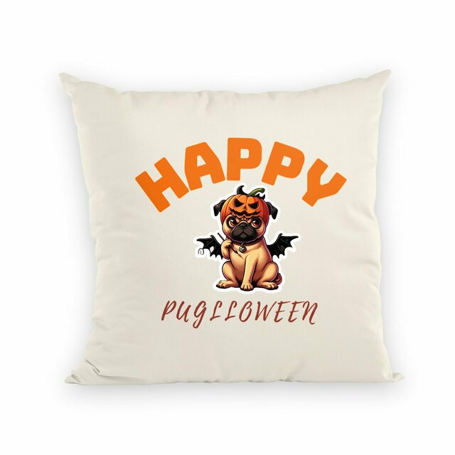 Image back CADEAU HUMOUR CHIEN CARLIN PUG HALLOWEEN 