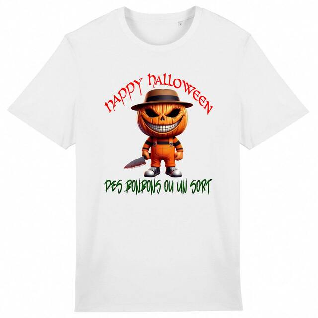 Image back cadeau halloween Freddie horreur humour fête peur