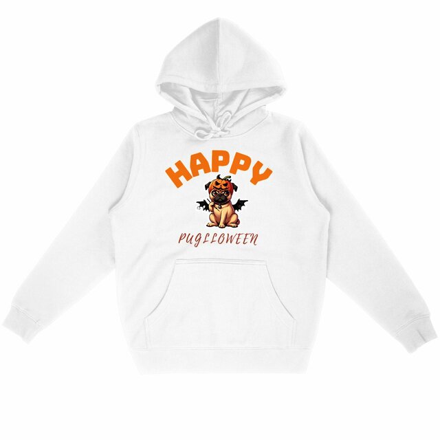 Image back CADEAU HUMOUR CHIEN CARLIN PUG HALLOWEEN 